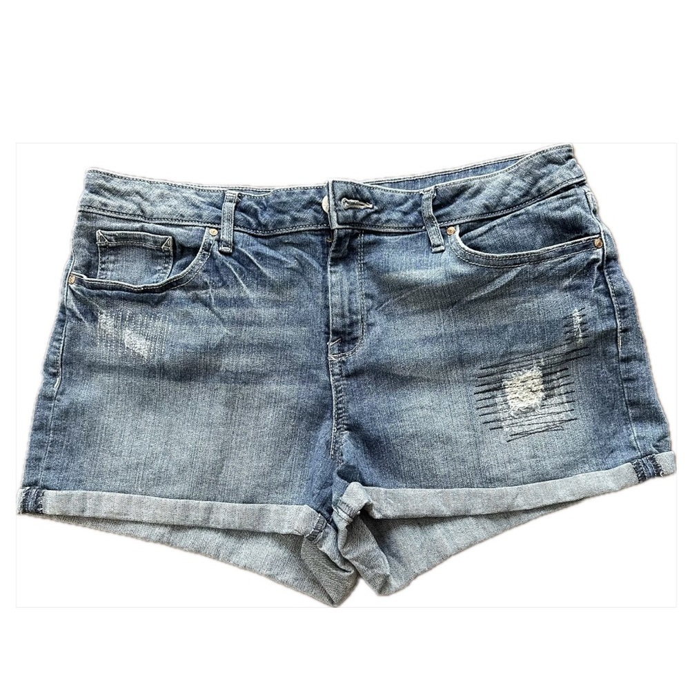 JESSICA SIMPSON Blue Denim Shorts - Sz 32